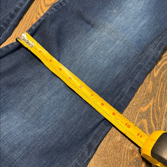 7 For All Mankind Dark Blue Flare Jeans - Picture 12 of 12